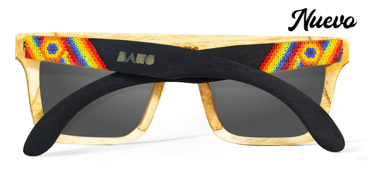 Lentes Edición Especial PRIDE, lgbt, fondo blanco, vista trasera