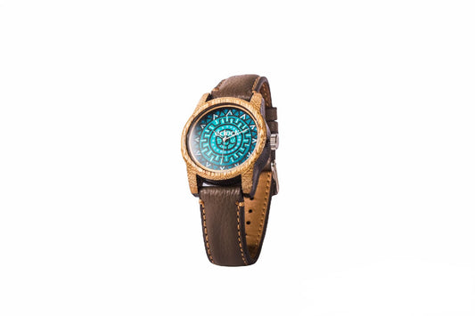 Reloj Nahual Turquesa 3.5cms por Eclock