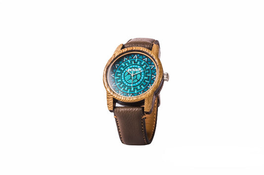 Reloj Nahual Turquesa 4.5cms por Eclock