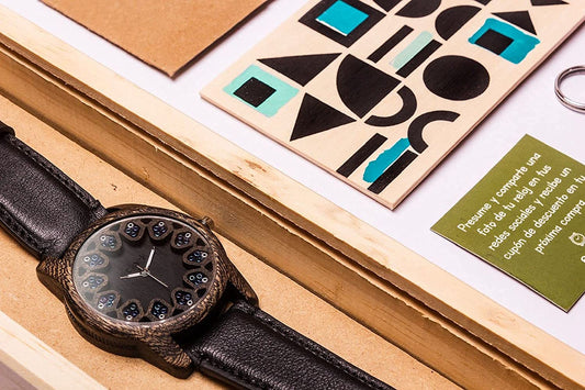 Reloj Tornasol Black 4.5cms por Eclock