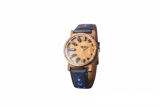 Reloj Wixarika blue 4.5cms por Eclock