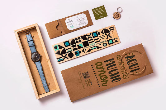 Reloj Tornasol Blue 3.5cms por Eclock